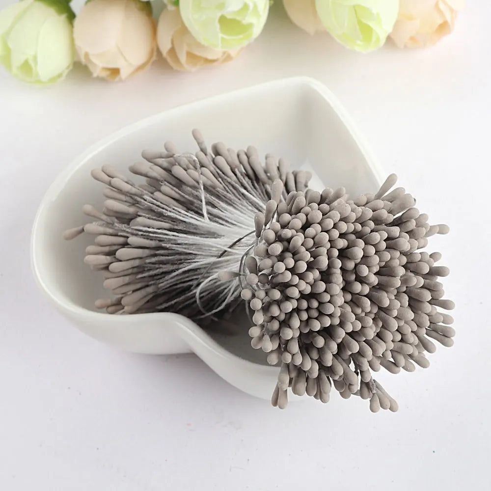 corona de flores artificiales DIY