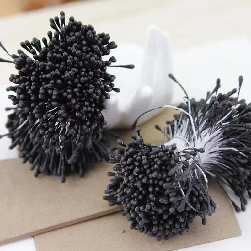 corona de flores artificiales DIY