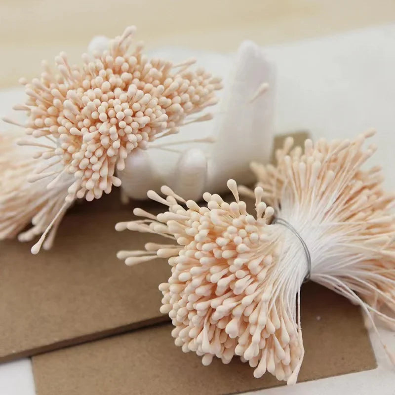 corona de flores artificiales DIY