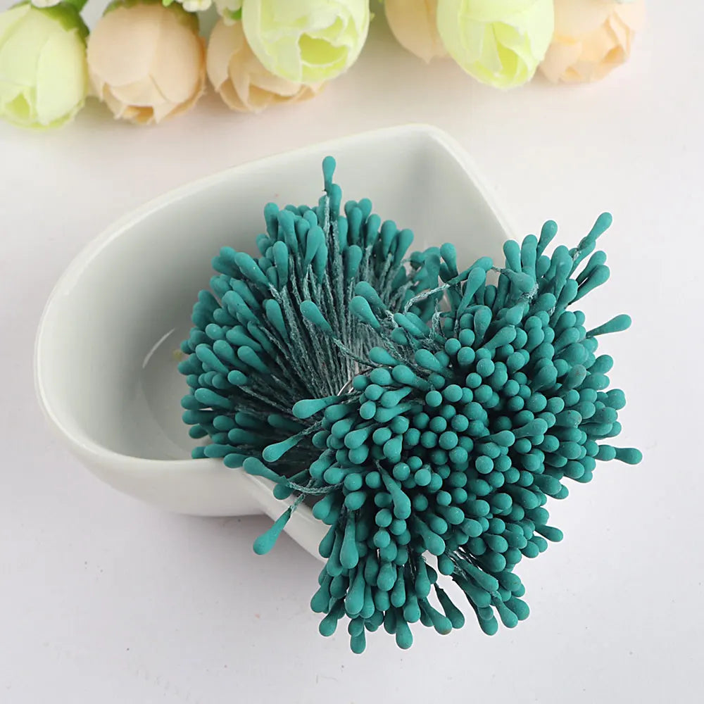 corona de flores artificiales DIY