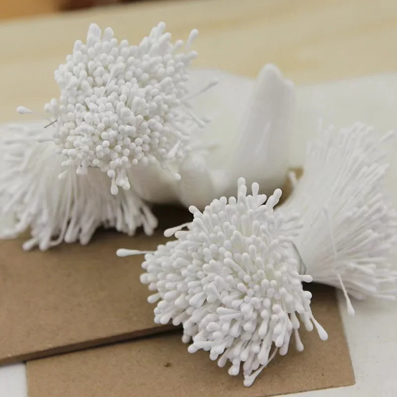 corona de flores artificiales DIY