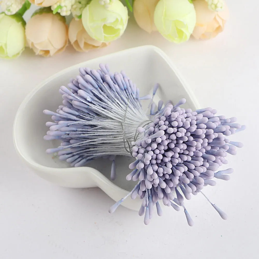 corona de flores artificiales DIY