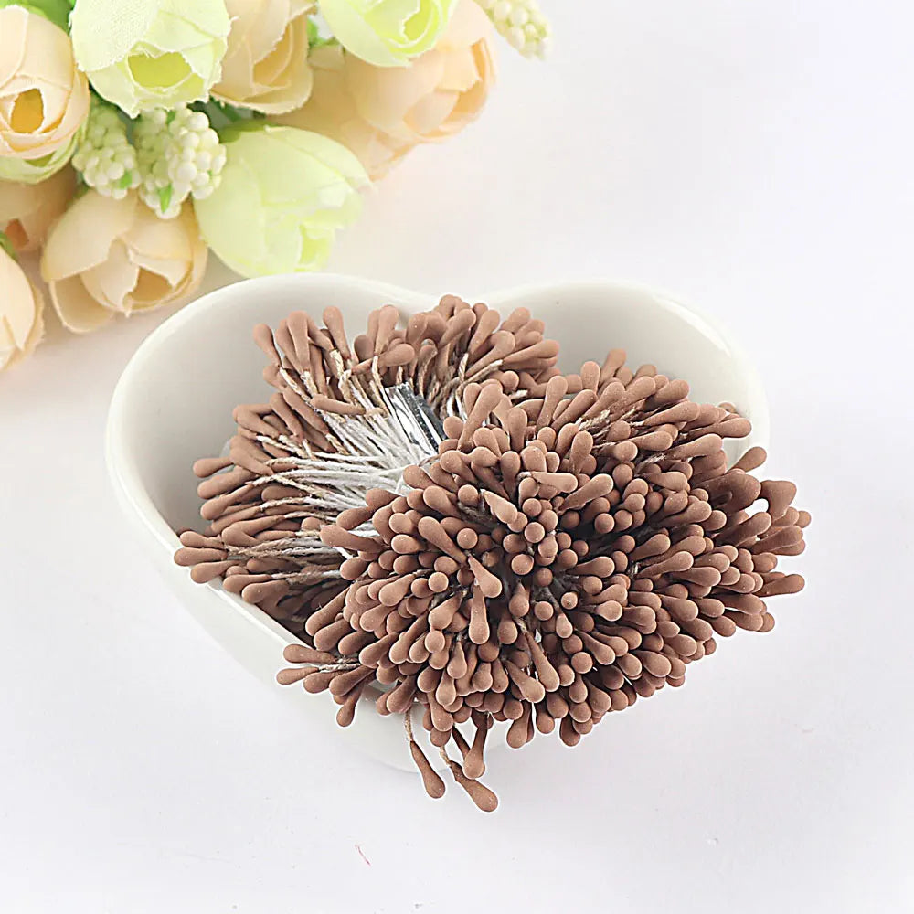 corona de flores artificiales DIY
