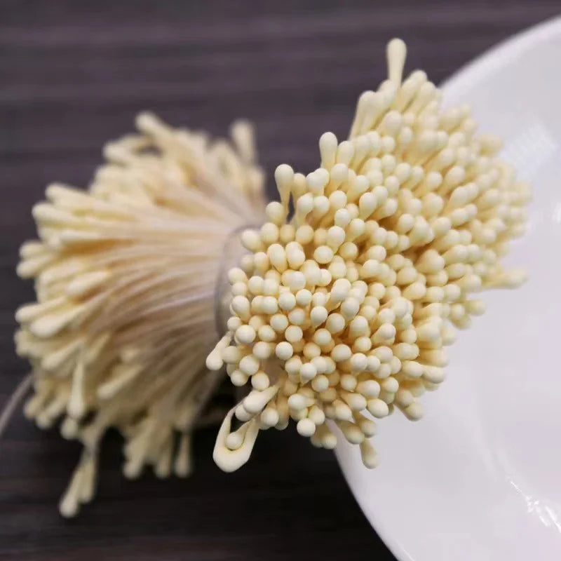 corona de flores artificiales DIY