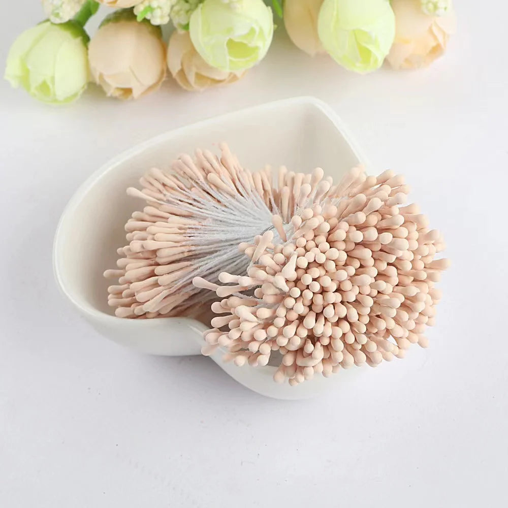 corona de flores artificiales DIY