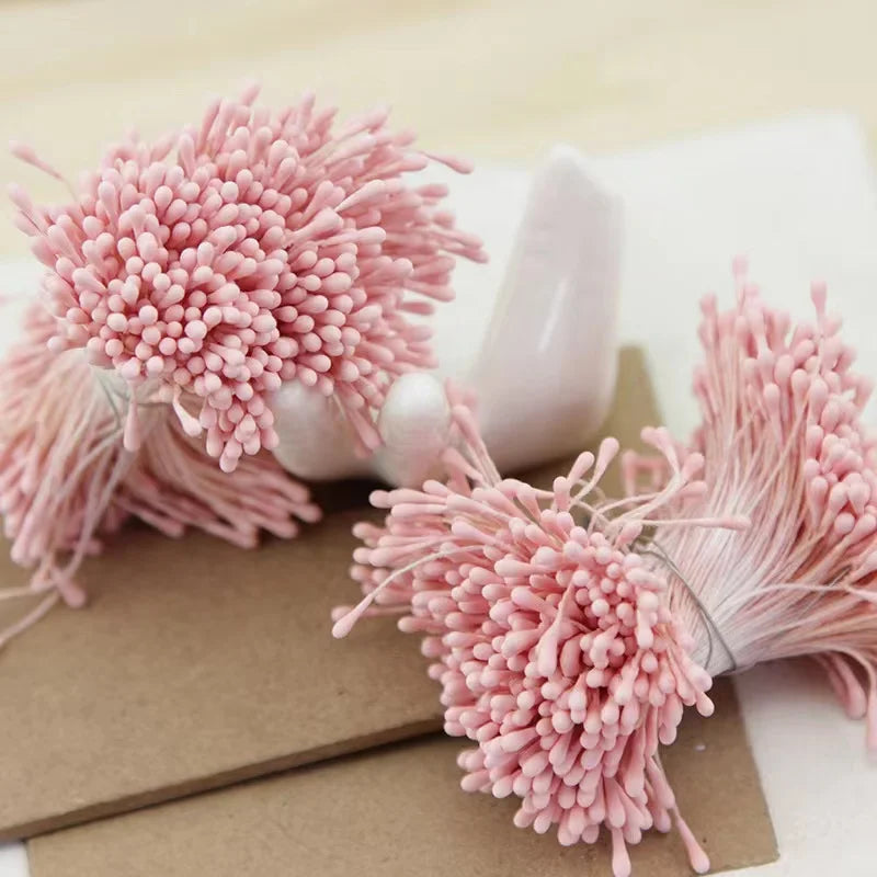 corona de flores artificiales DIY