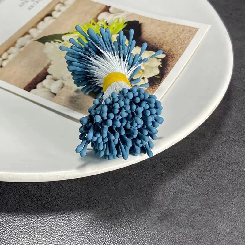 corona de flores artificiales DIY