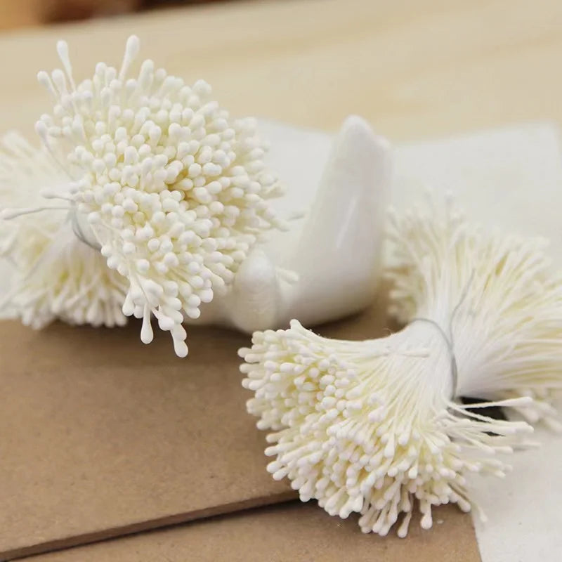 corona de flores artificiales DIY