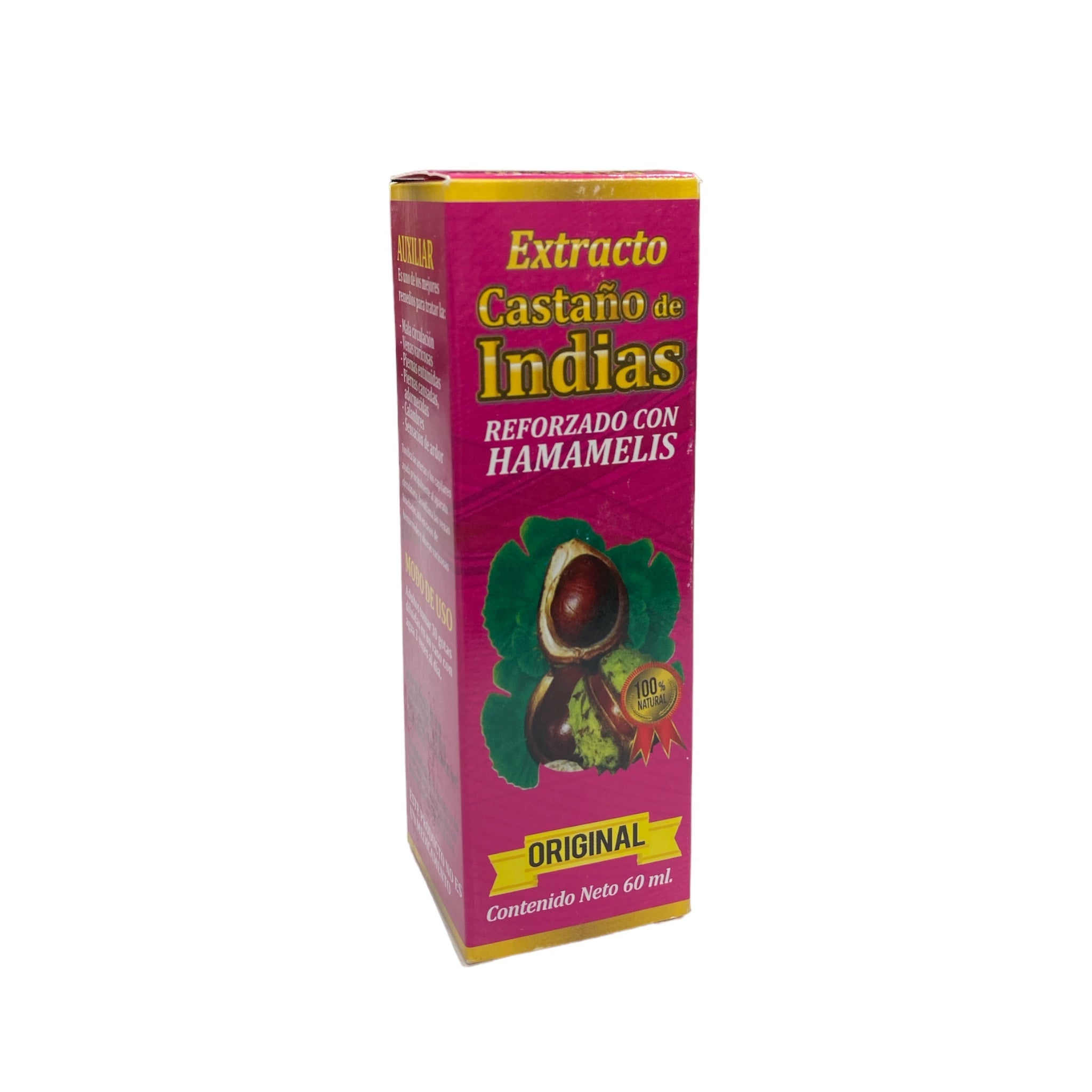 EXT CASTAÑO DE INDIAS REFORZADO CON HAMAMELIS C/60 ML EL JARDIN BOTANICO Y DINA