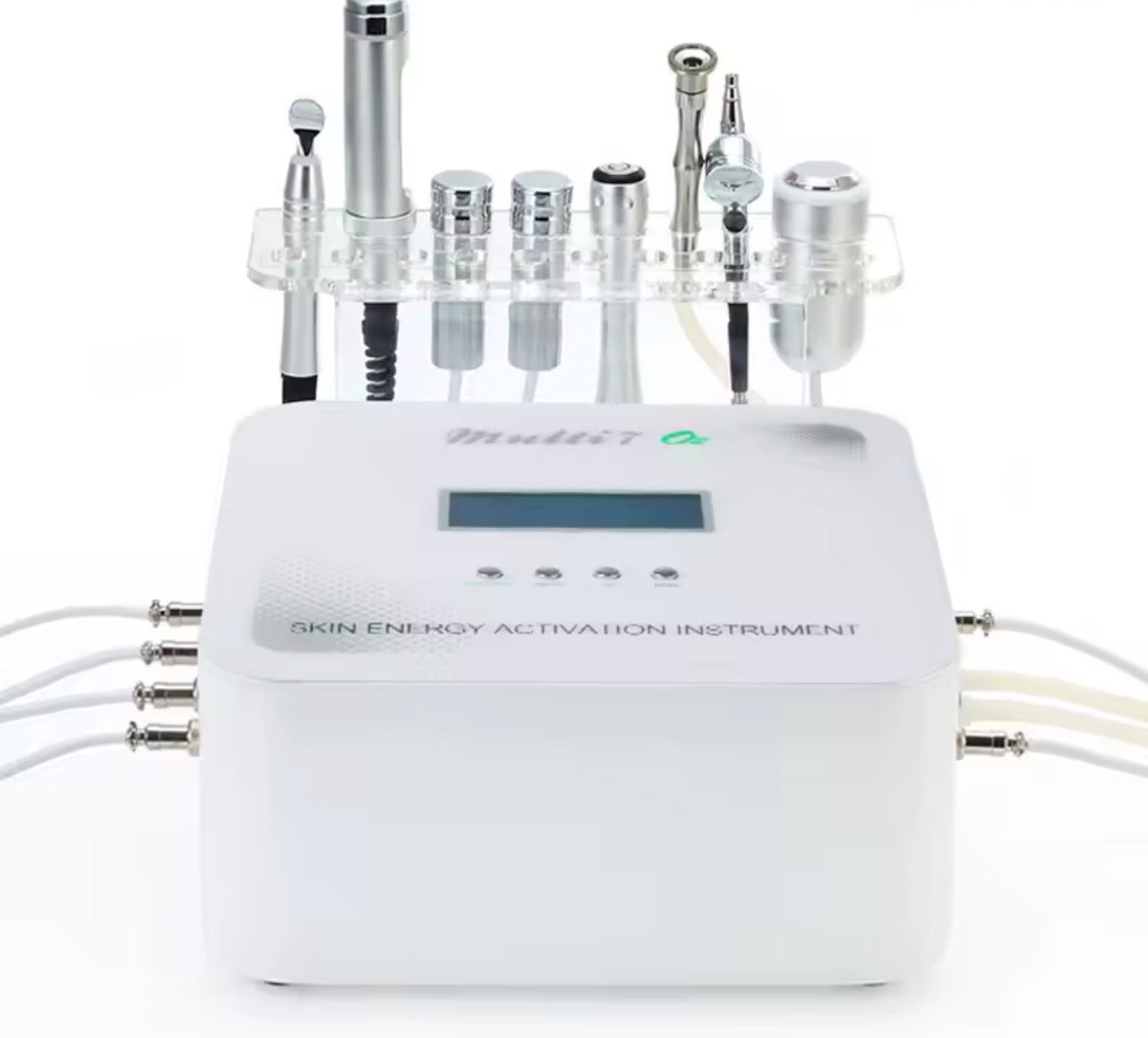 Máquina de microdermoabrasión 7 en 1, instrumento multifuncional hidroultrasónico