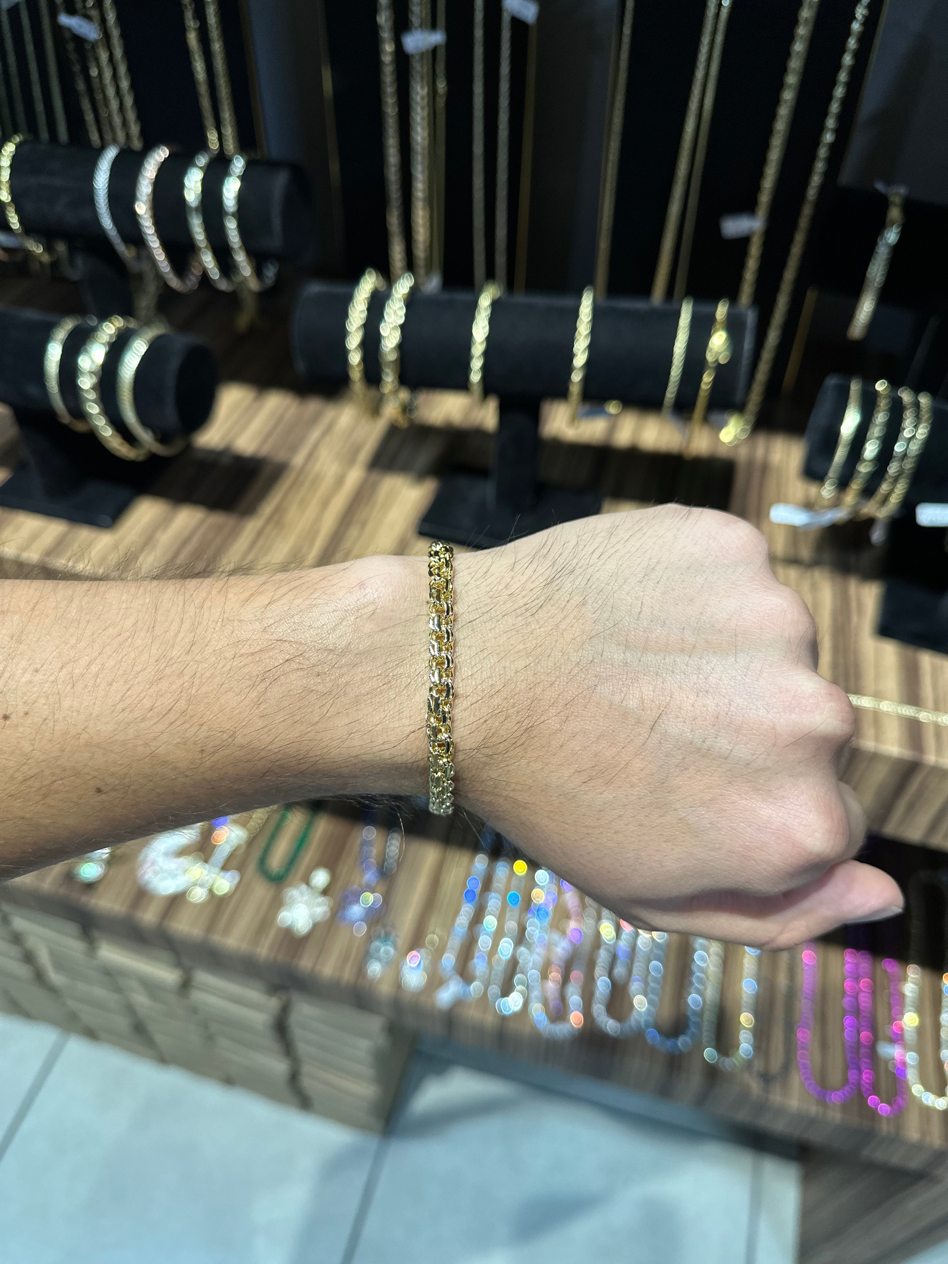 Pulsera Tejido Chino 6 mm