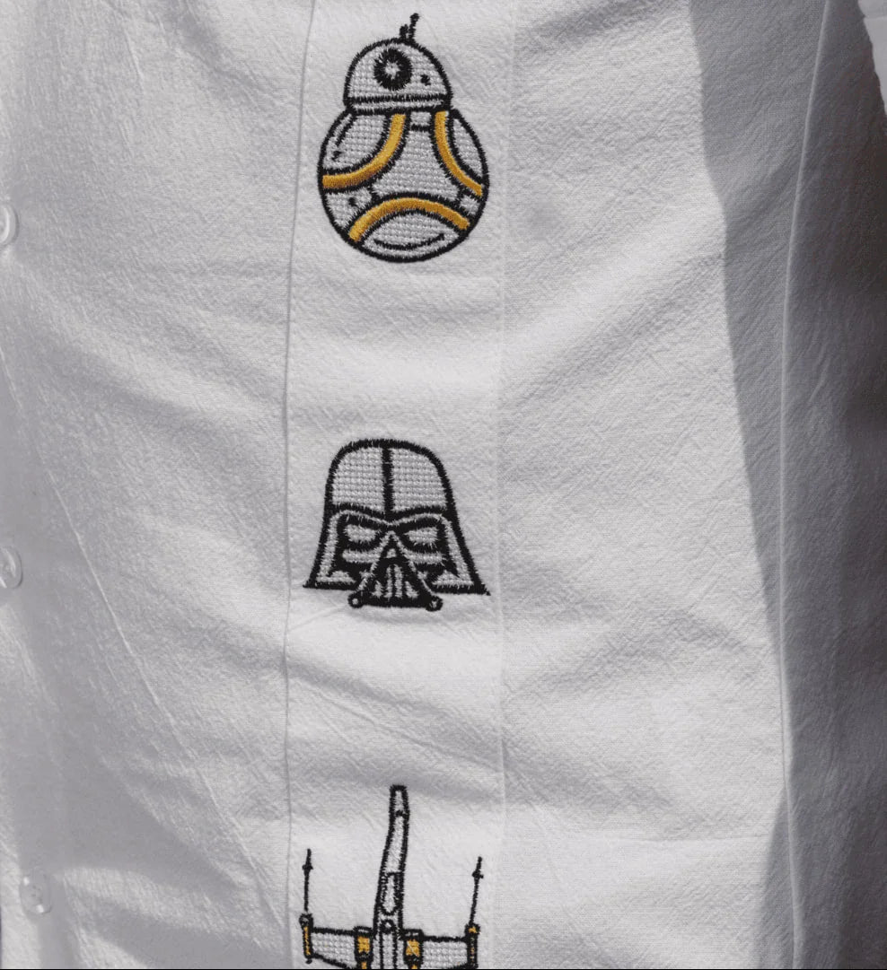 Camisa Guayabera Galáctica Manga Larga