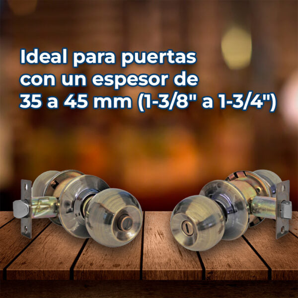 Cerradura Para Baño Latón Antiguo