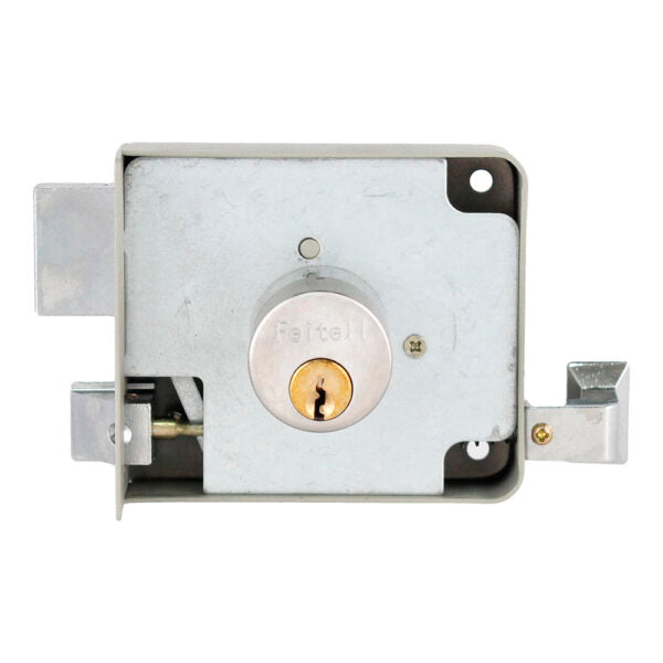 Cerradura Insta-Fácil Izquierda Rim Lock Para Puertas De 40 Mm
