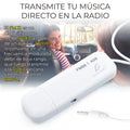 Transmisor Fm Recargable Usb Batería De Litio