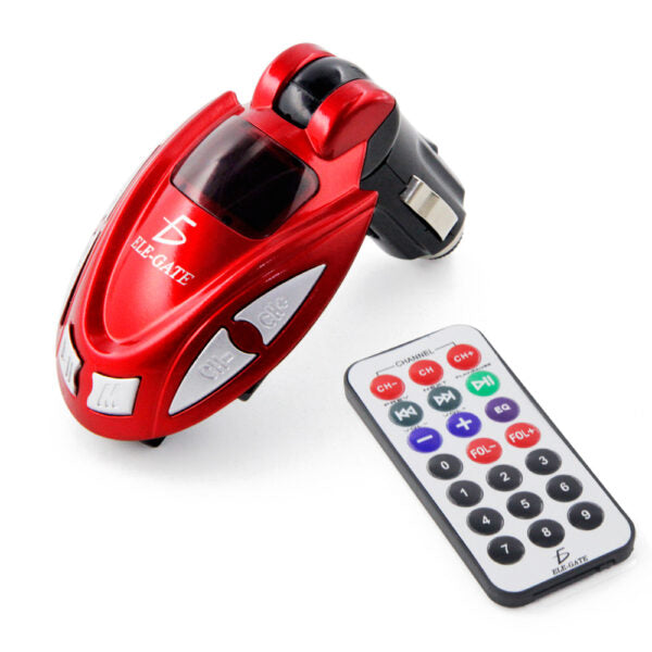 Transmisor Fm Control Remoto Usb Sd Celulares Mp3 Mp4