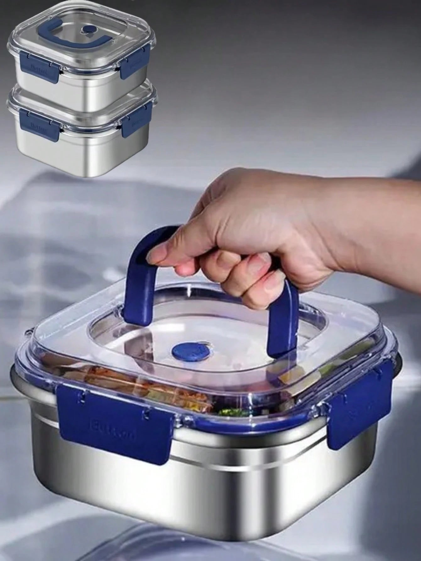 Fiambrera Térmica de Acero Inoxidable