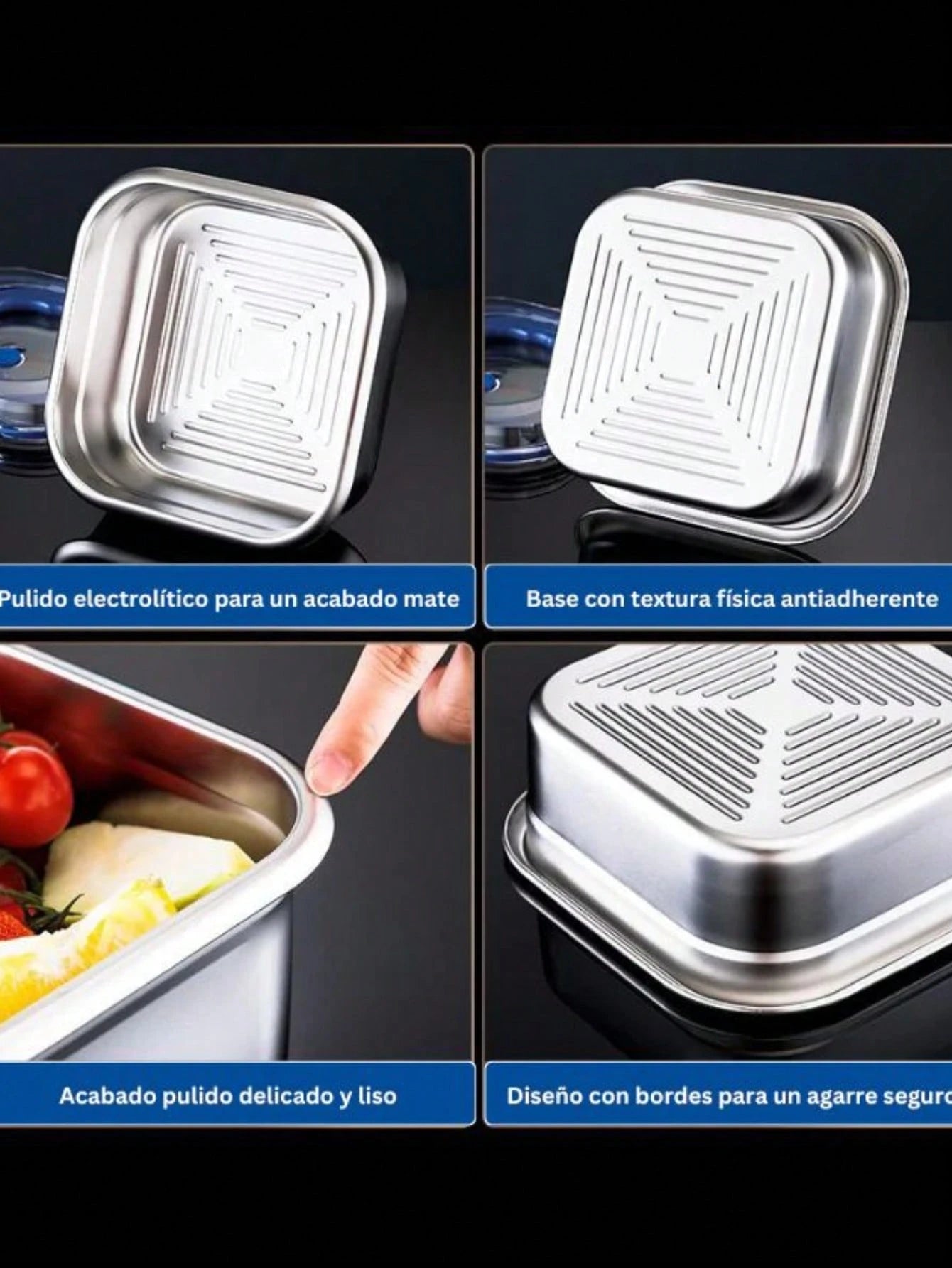 Fiambrera Térmica de Acero Inoxidable