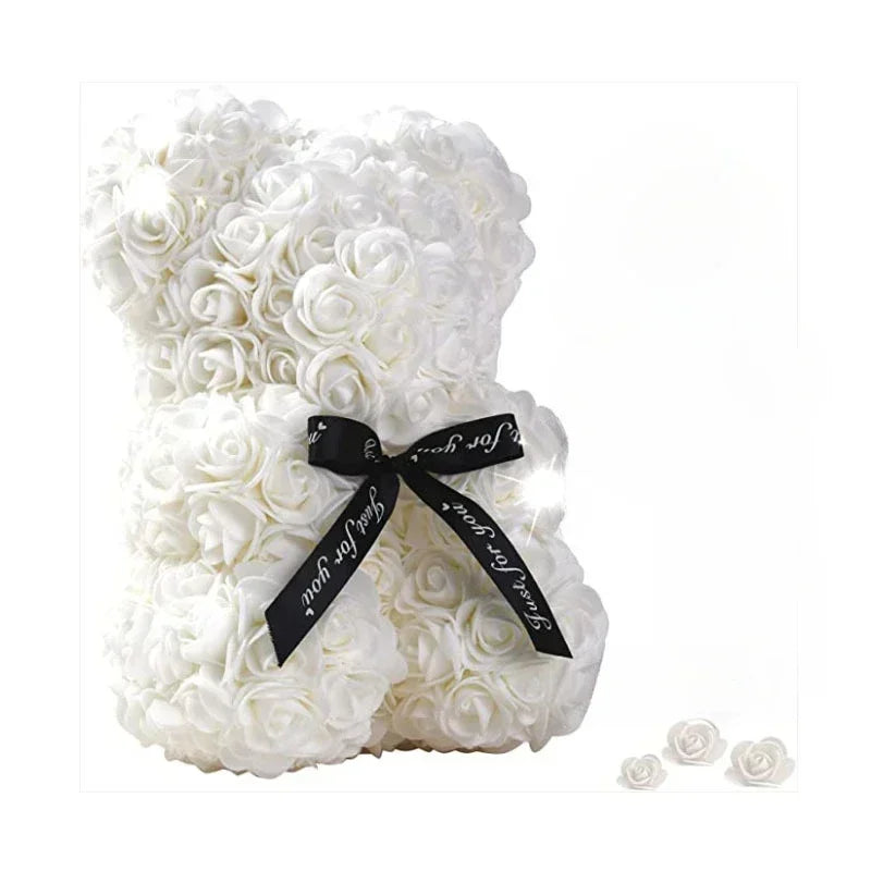 Rosa eterna Oso de peluche