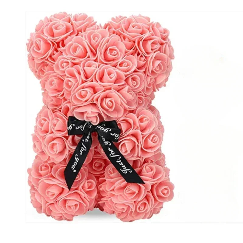 Rosa eterna Oso de peluche