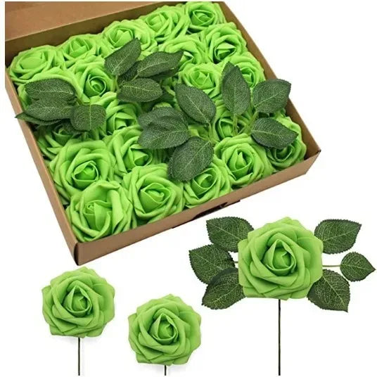 Flores artificiales de rosas