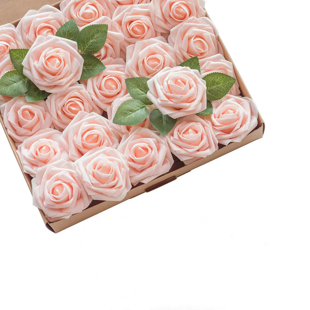 Flores artificiales de rosas