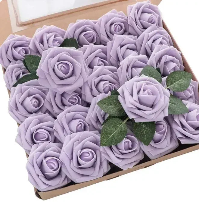 Flores artificiales de rosas