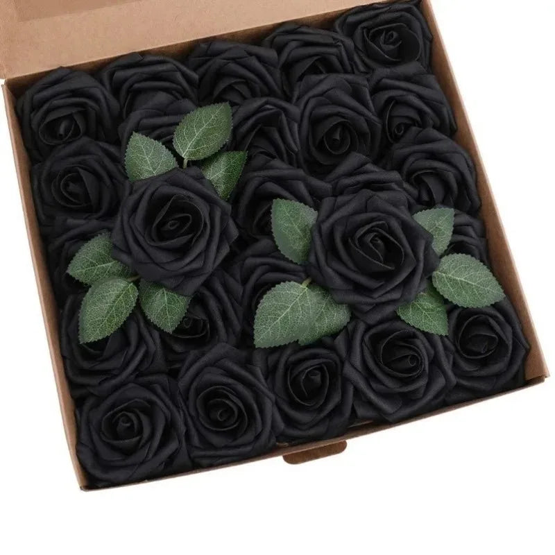 Flores artificiales de rosas