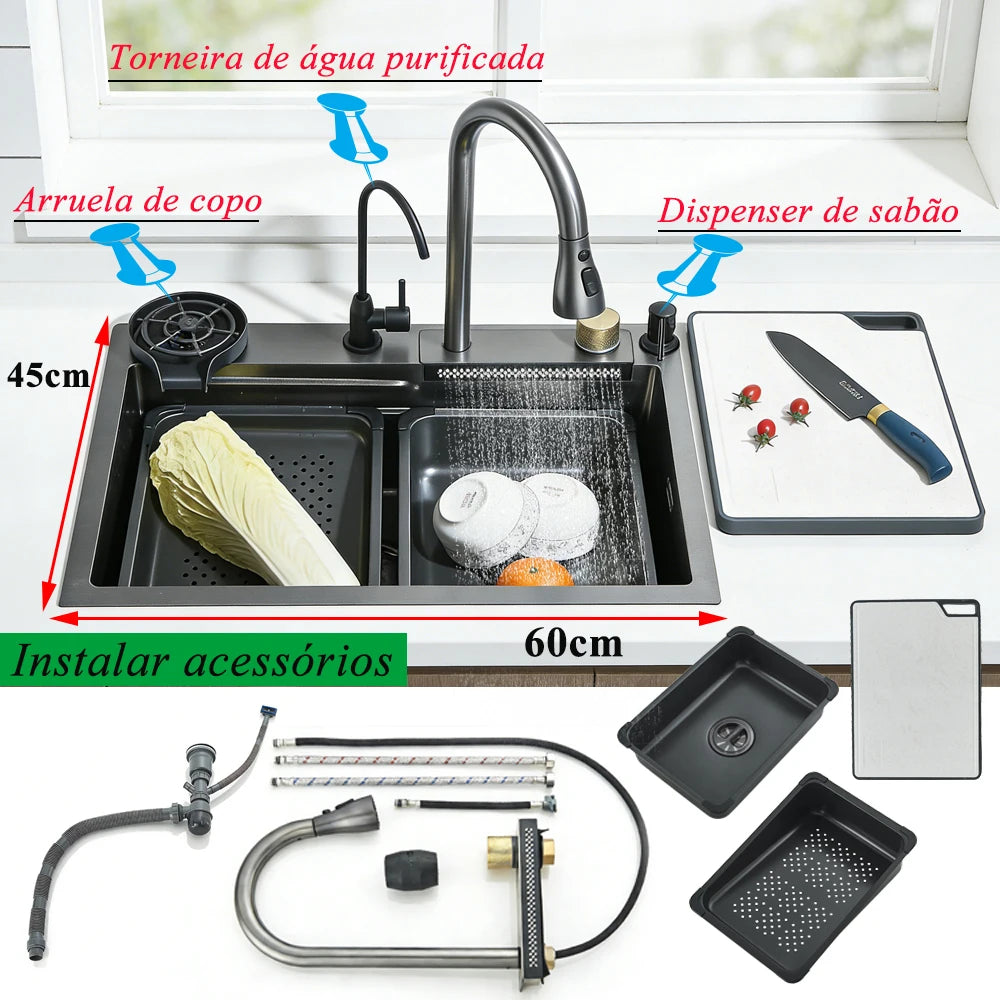 Fregadero de Cocina Inteligente