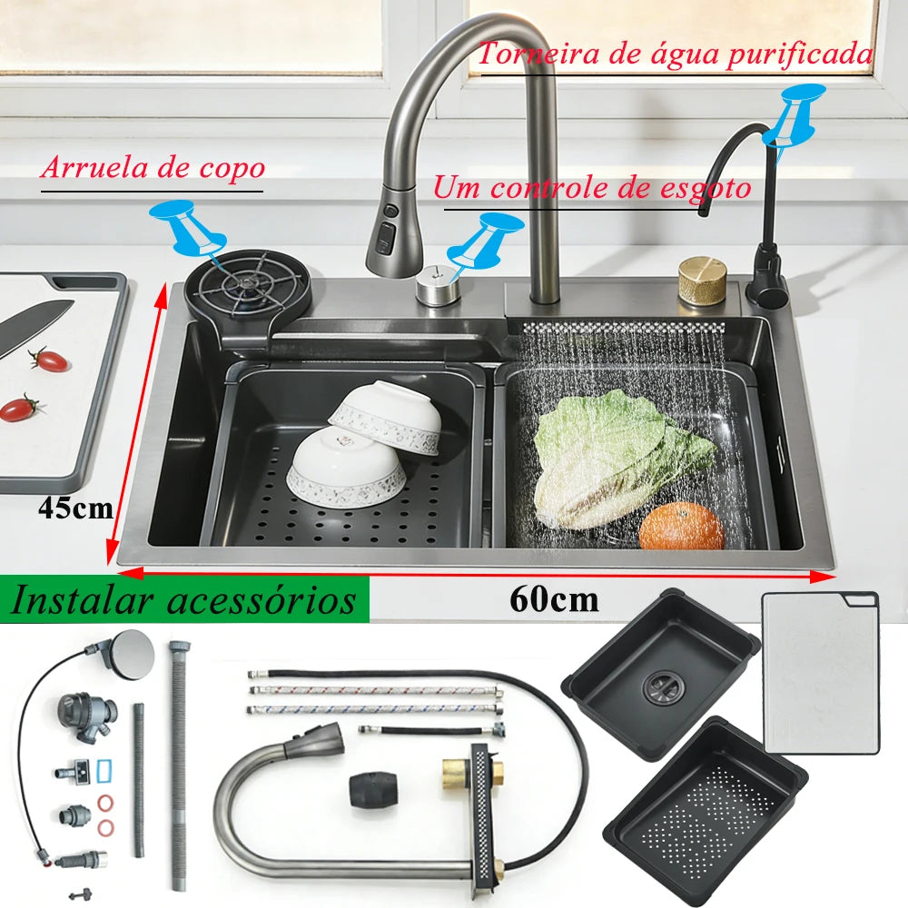 Fregadero de Cocina Inteligente