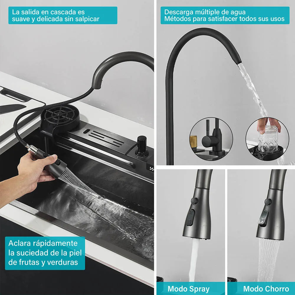 Fregadero de Cocina Inteligente