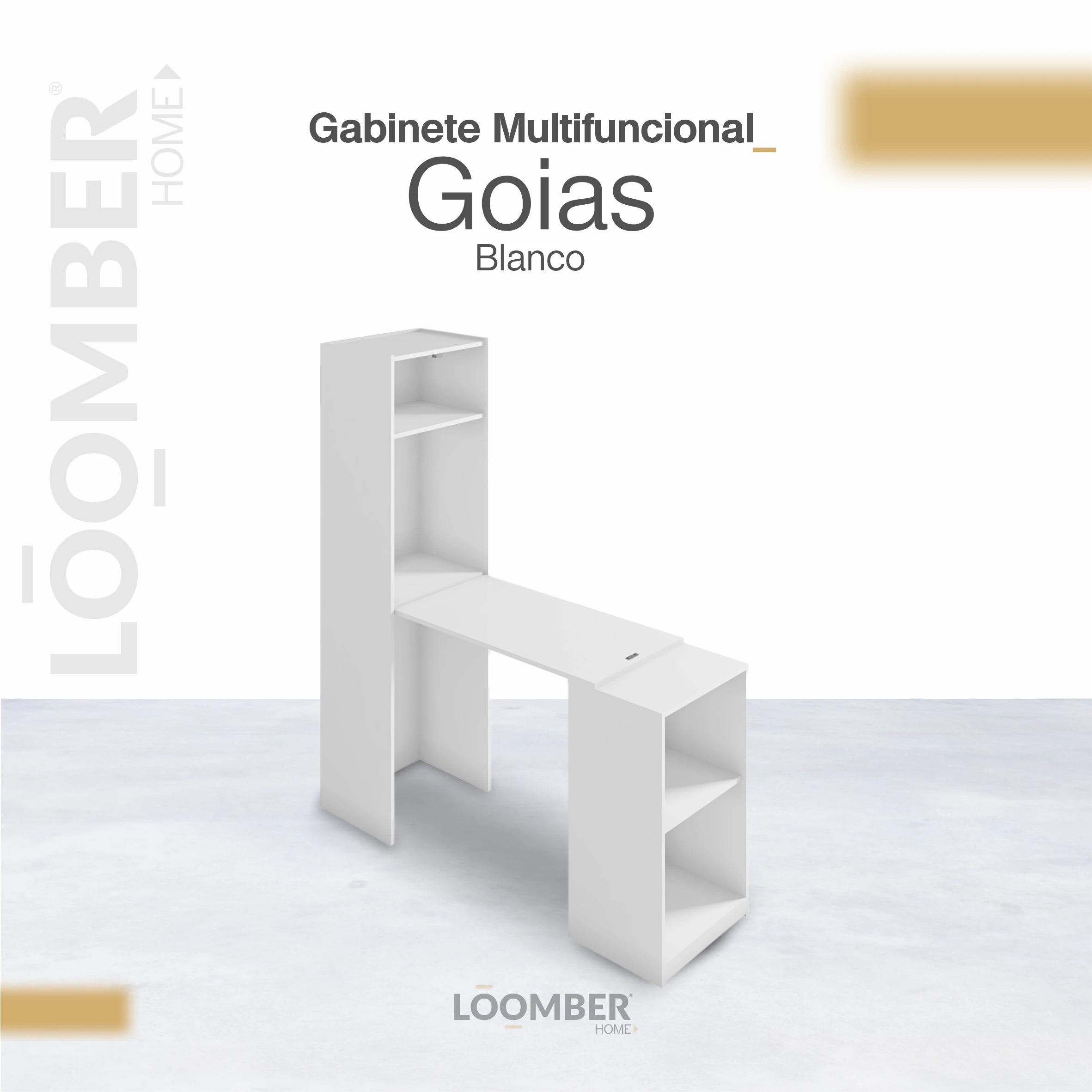 Gabinete Multifuncional Goias Blanco Loomber