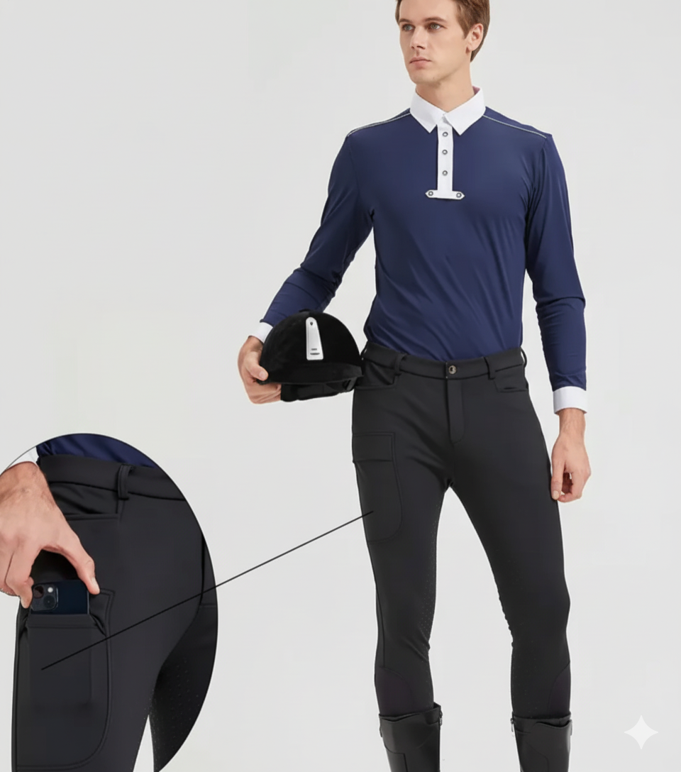 Pantalon De Montar Hombre