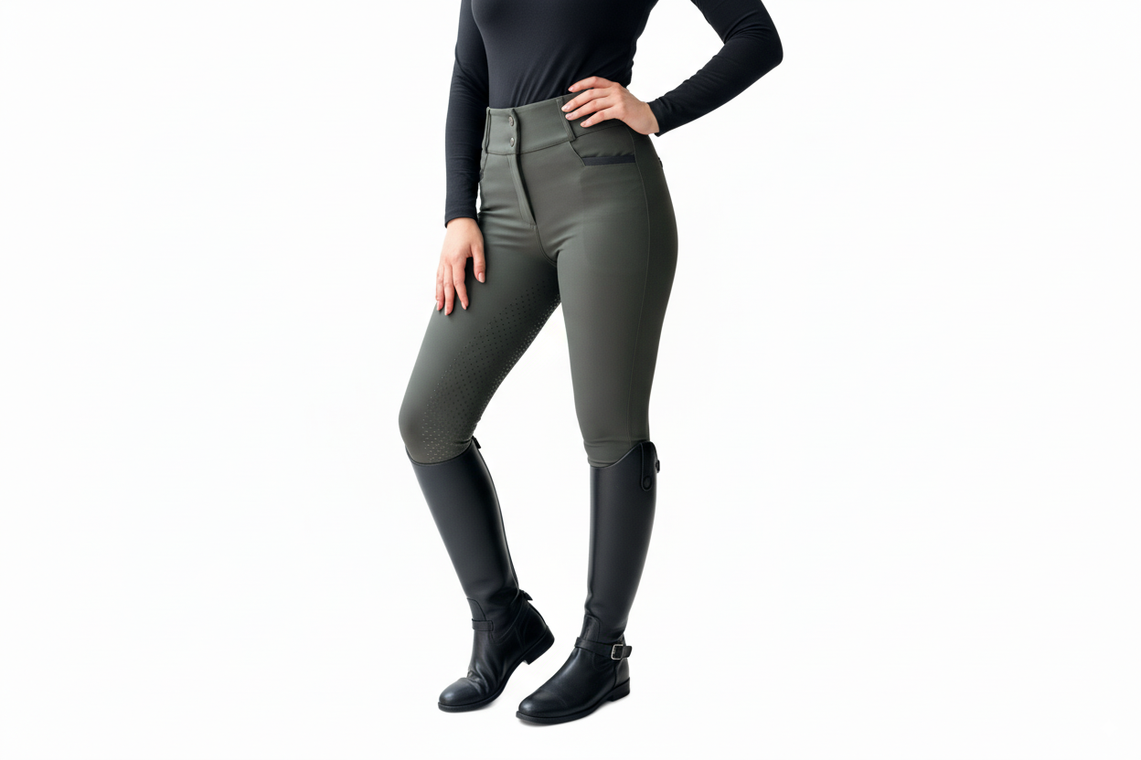 Pantalón De Montar Para Mujer – Breeches Ecuestres Con Tecnologia High Rise