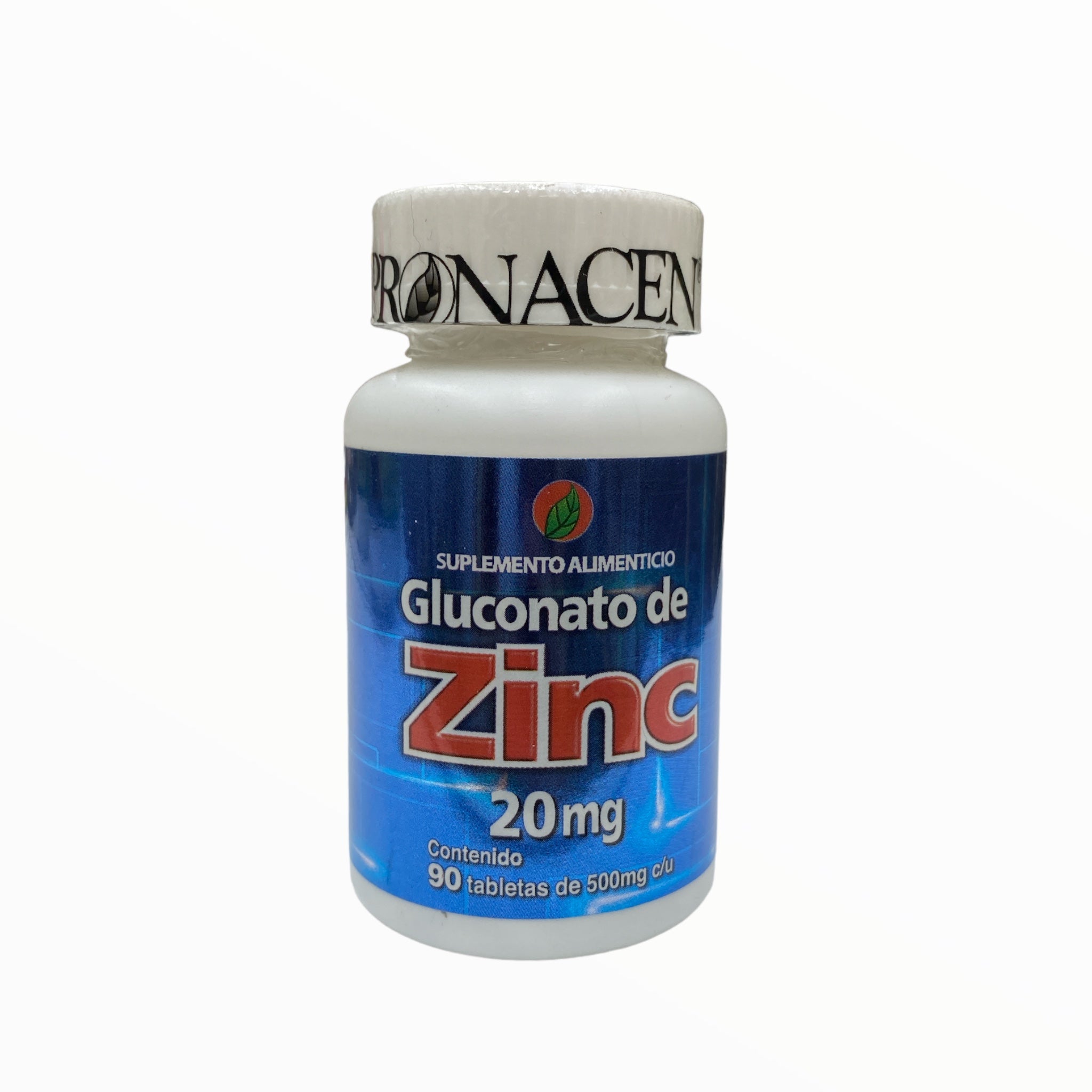 TAB GLUCONATO DE ZINC C/90 PRONACEN