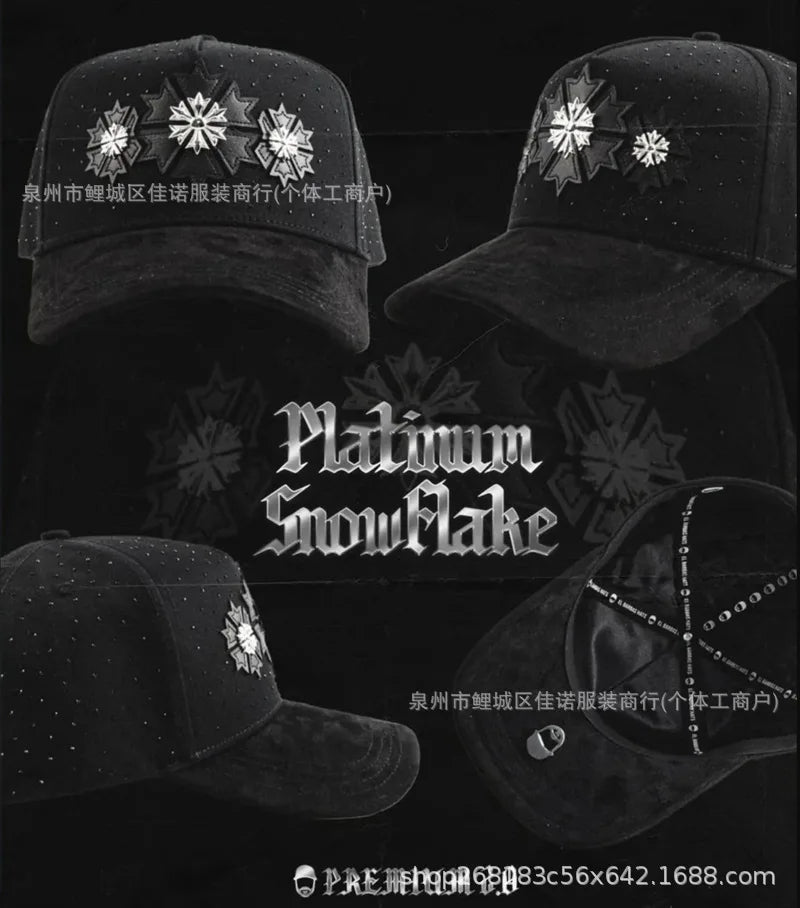 Gorra de Béisbol Ajustable DANDY con Bordado de Letras, Estilo Hip Hop, Moderna, Transpirable, con Protección Solar, Parte Superior Redonda y Flexible