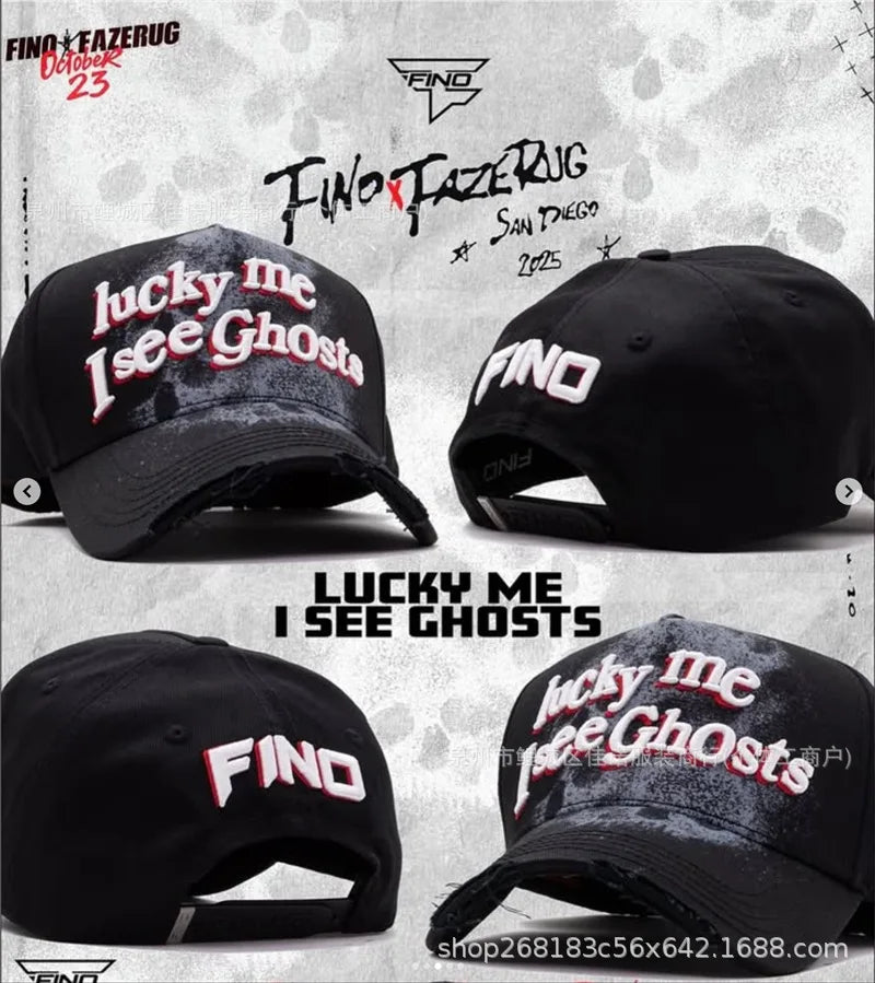 Gorra de Béisbol Ajustable DANDY con Bordado de Letras, Estilo Hip Hop, Moderna, Transpirable, con Protección Solar, Parte Superior Redonda y Flexible