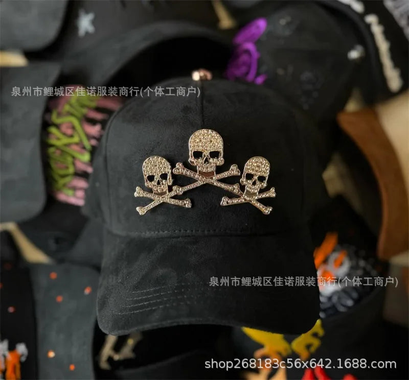 Gorra de Béisbol Ajustable DANDY con Bordado de Letras, Estilo Hip Hop, Moderna, Transpirable, con Protección Solar, Parte Superior Redonda y Flexible