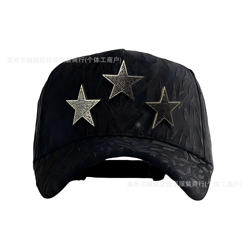Gorra de Béisbol Ajustable DANDY con Bordado de Letras, Estilo Hip Hop, Moderna, Transpirable, con Protección Solar, Parte Superior Redonda y Flexible
