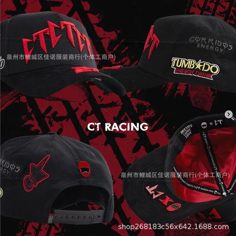 Gorra de Béisbol Ajustable DANDY con Bordado de Letras, Estilo Hip Hop, Moderna, Transpirable, con Protección Solar, Parte Superior Redonda y Flexible