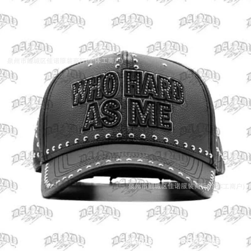 Gorra de Béisbol Ajustable DANDY con Bordado de Letras, Estilo Hip Hop, Moderna, Transpirable, con Protección Solar, Parte Superior Redonda y Flexible