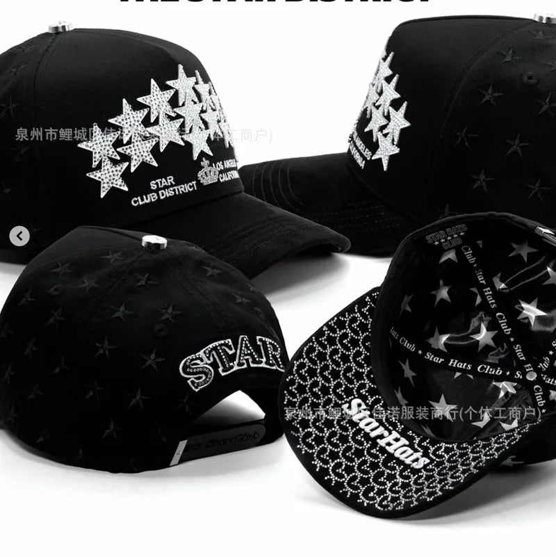 Gorra de Béisbol Ajustable DANDY con Bordado de Letras, Estilo Hip Hop, Moderna, Transpirable, con Protección Solar, Parte Superior Redonda y Flexible