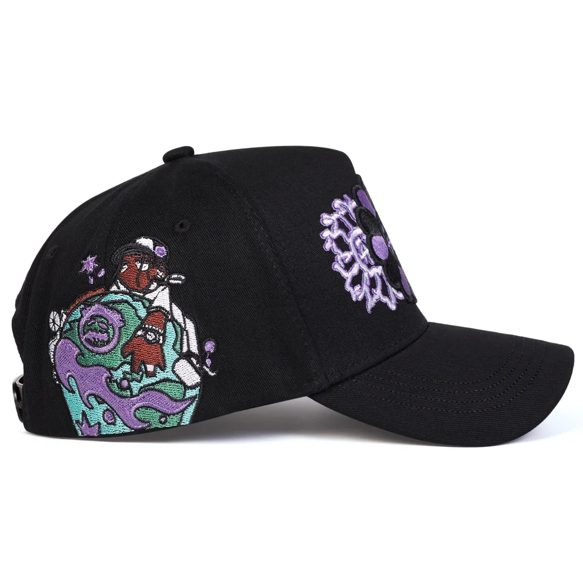 Gorras de béisbol unisex con bordado de girasoles