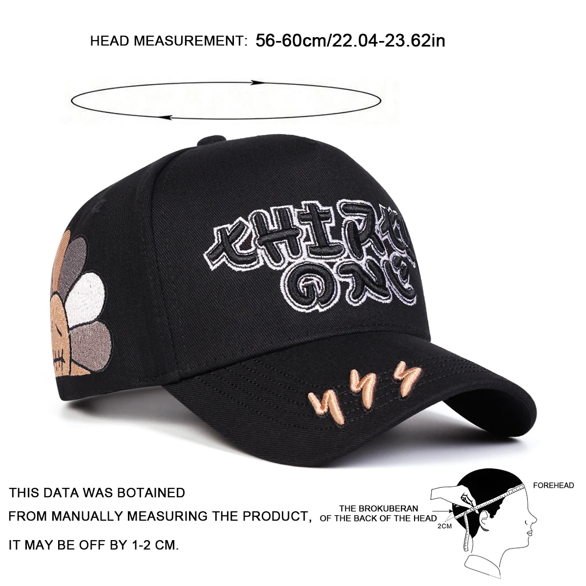 Gorras de béisbol unisex con bordado