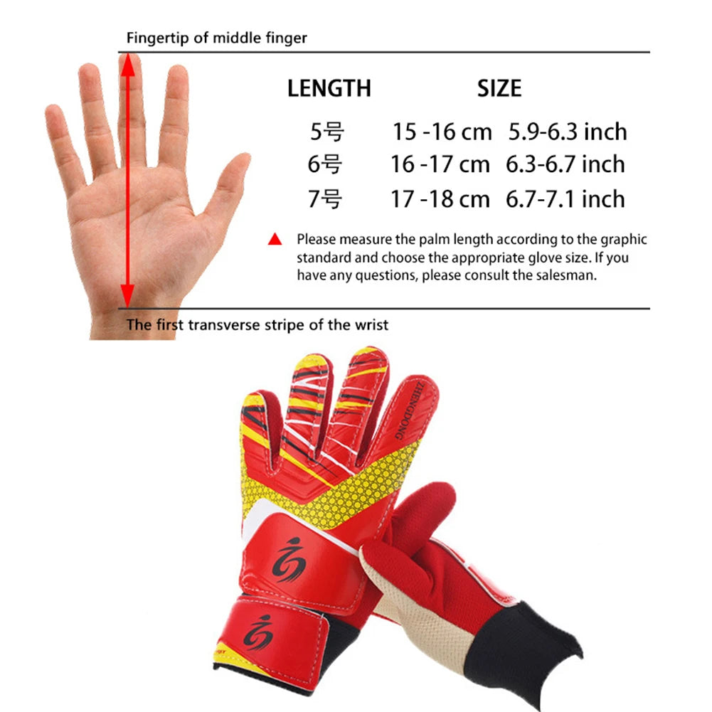 Guantes de portero de fútbol profesionales de látexe