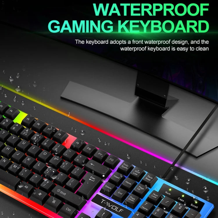 Juego de teclado y ratón USB