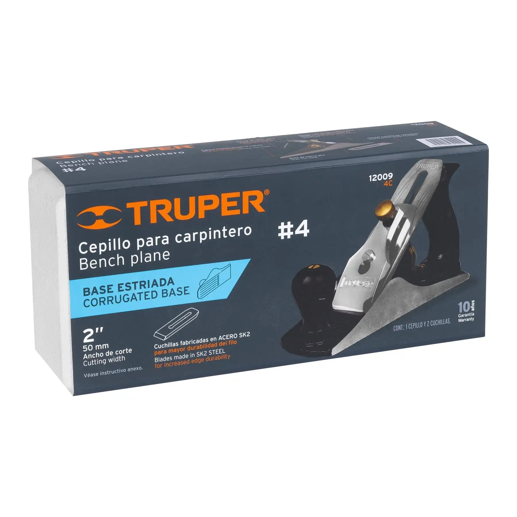 Cepillo de Carpintero Truper 4C # Cepilladora de Madera de 4 Filos