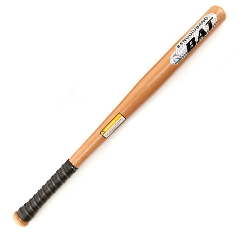 Bate de béisbol profesional de madera maciza