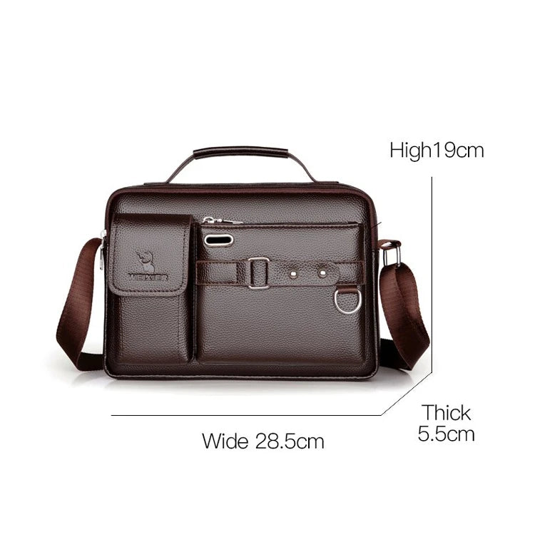 Bolso de hombro para hombre WEIXIER