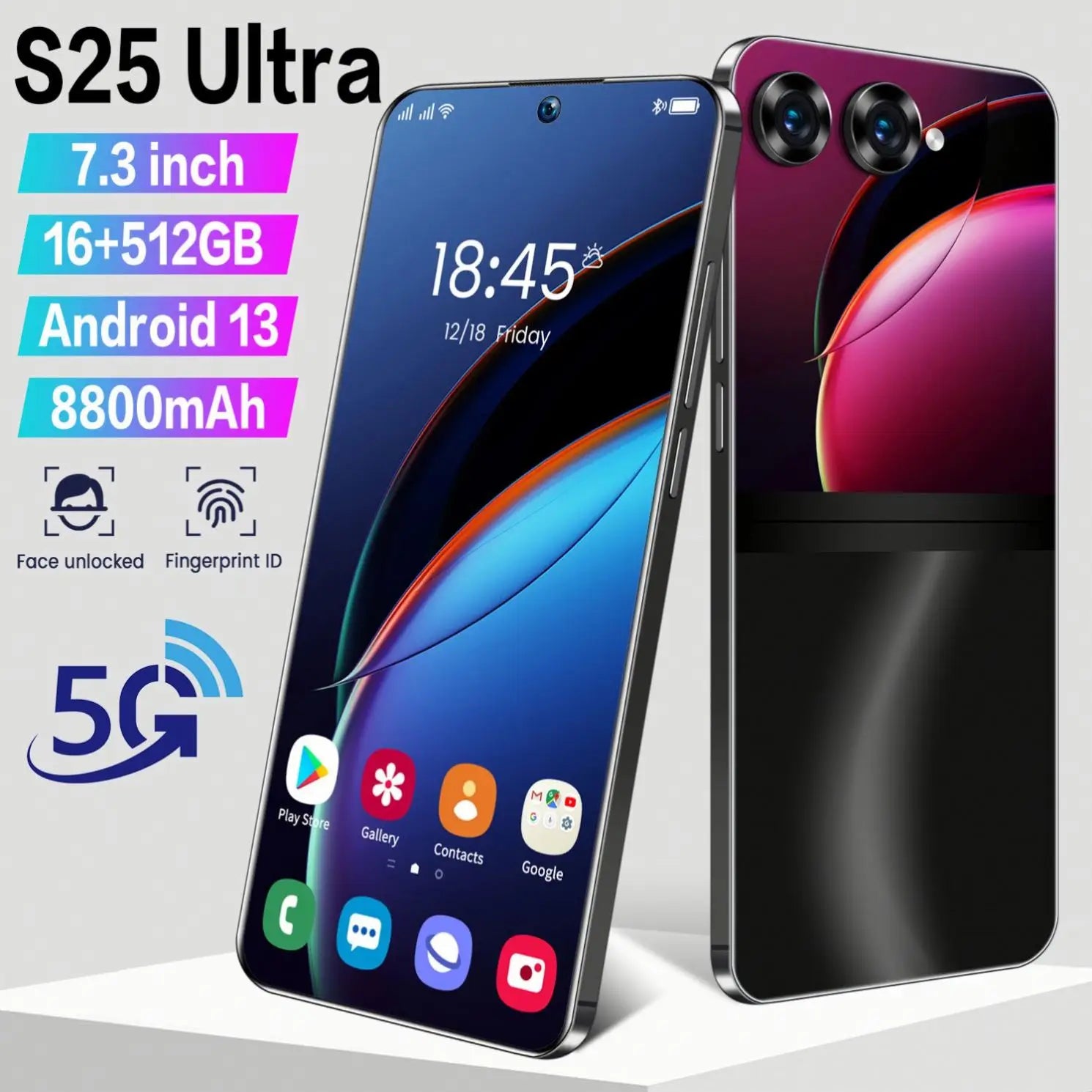S25 Ultra , 16 GB + 512 GB, Desbloqueado, Pantalla Completa de 7.3 Pulgadas,